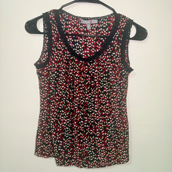 Jana Kos Tops - Jana Kos Silk Sleeveless Top, Size Small